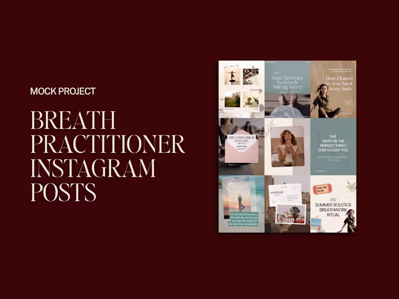 Cover image for Breath Practitioner — Feed Mockup
A