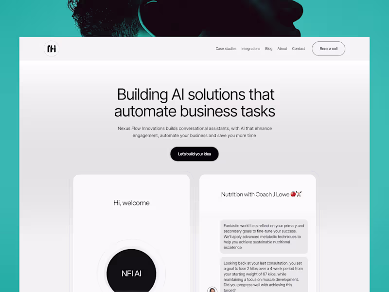 Cover image for NFI - Webdesign + Framer dev