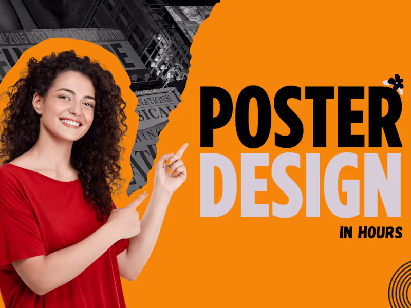 Cover image for I will make professional poster design for your business