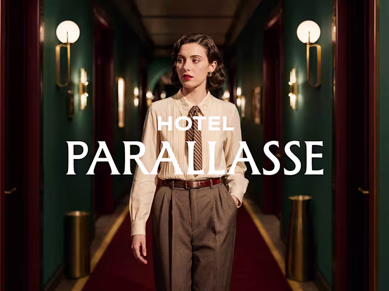 Cover image for Parallasse Hotel | Hospitality Brand Design