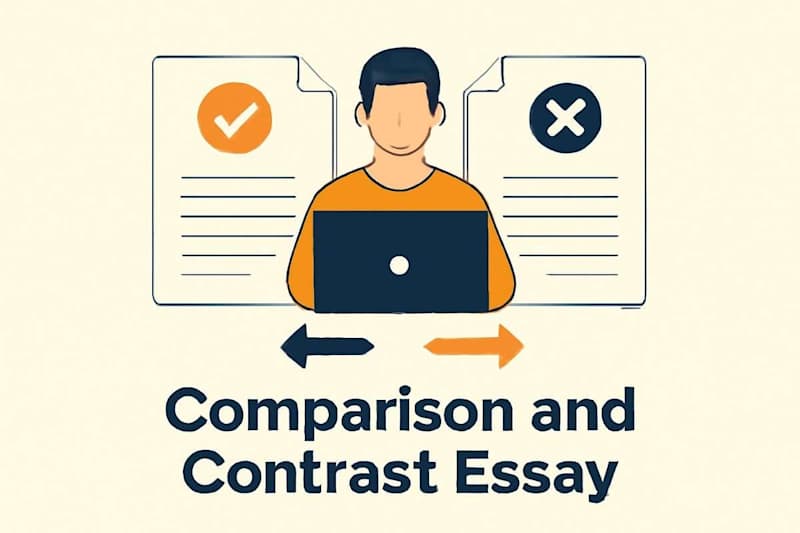 Cover image for Comparison and Contrast Essay Guide