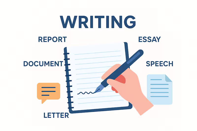 Cover image for Speech, Report, Essay, Letter, and