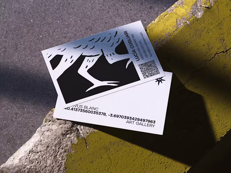 Cover image for Corvus Blanc — Brand Identity & Concept