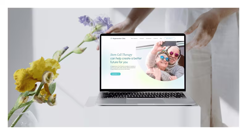 Cover image for Regeneration Clinic - Branding & Web Design