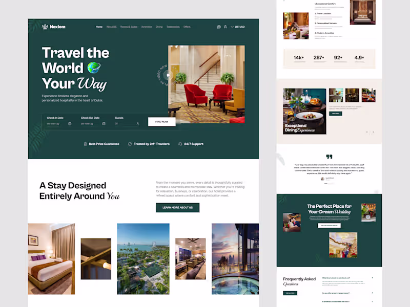 Cover image for Designed a AI-Powered Luxury Hotel