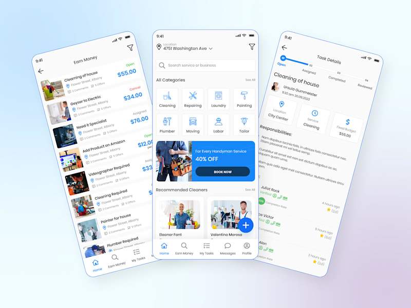Cover image for FastTasker - Task Management Mobile App