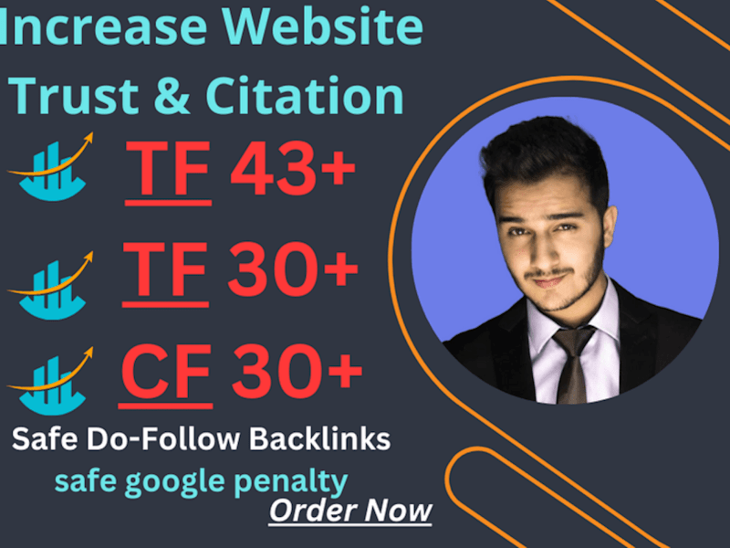 Cover image for Increase trust flow of your website tf upto 40+
