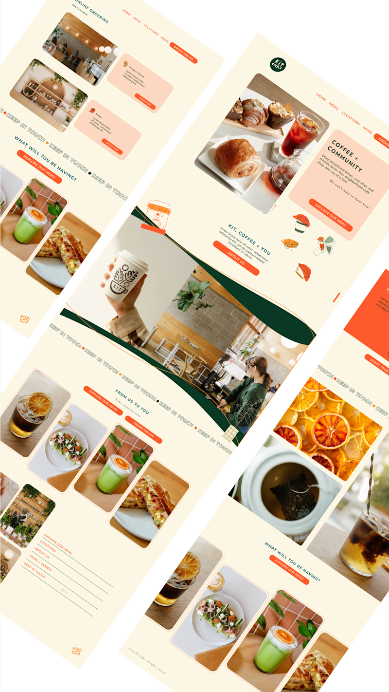 Cover image for Website Design with Branding and Online Ordering