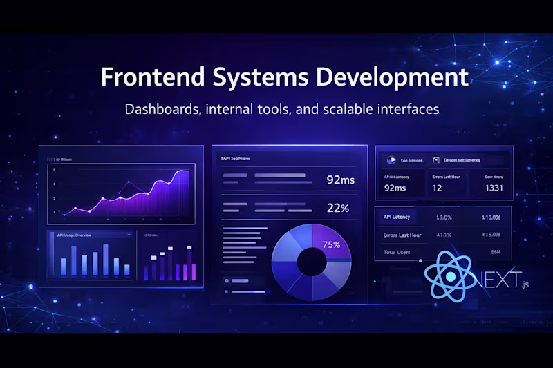 Cover image for Frontend Systems Development