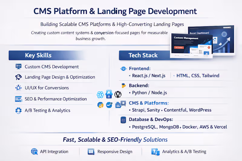 Cover image for I design and build scalable