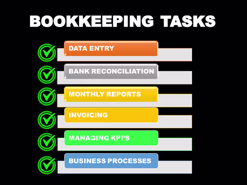 Cover image for Detail-Oriented Bookkeeper