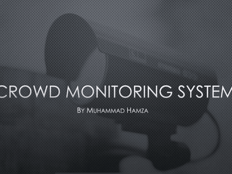 Cover image for Crowd Monitoring App as FYP