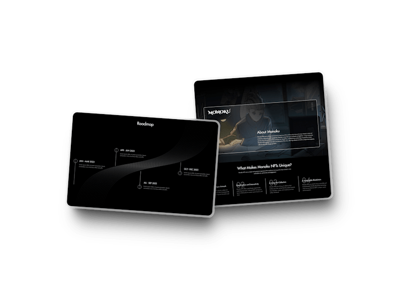 Cover image for MONOKU NFT WEBSITE