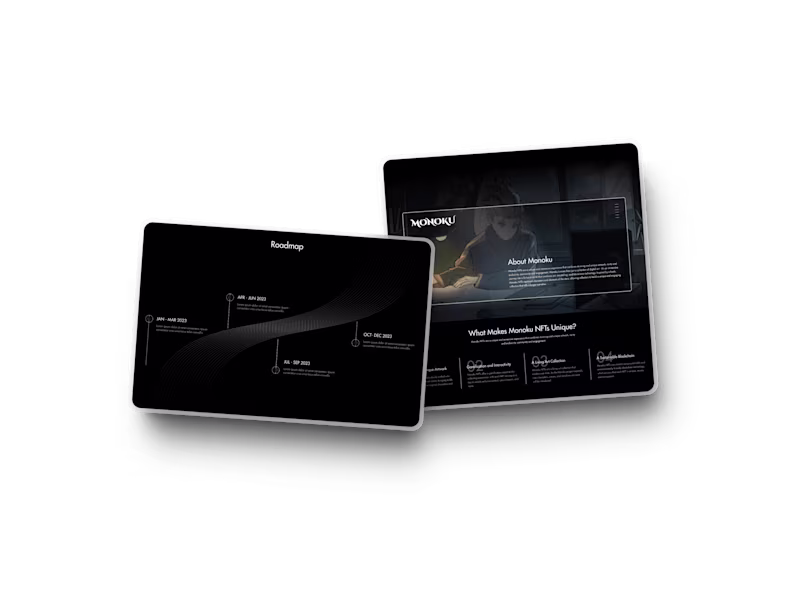 Cover image for MONOKU NFT WEBSITE