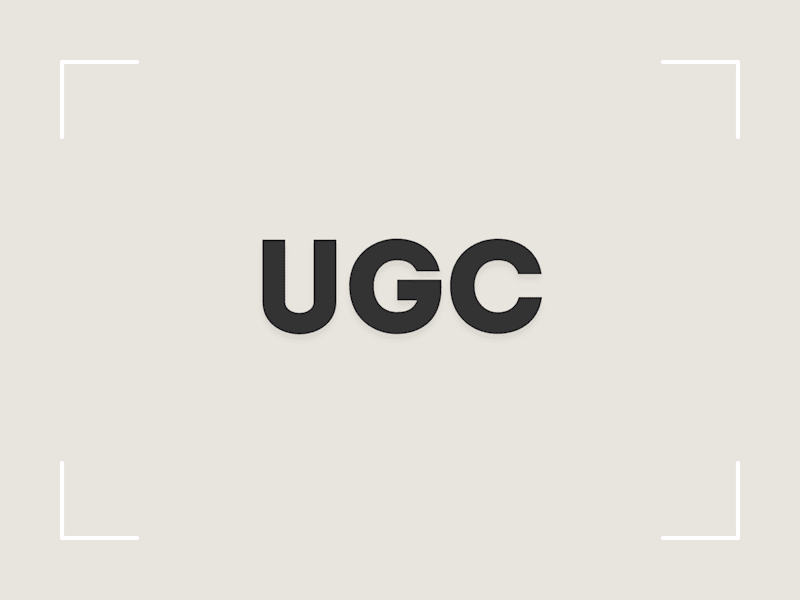 Cover image for UGC Creation
