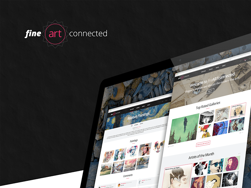 Cover image for Fine Art Connected