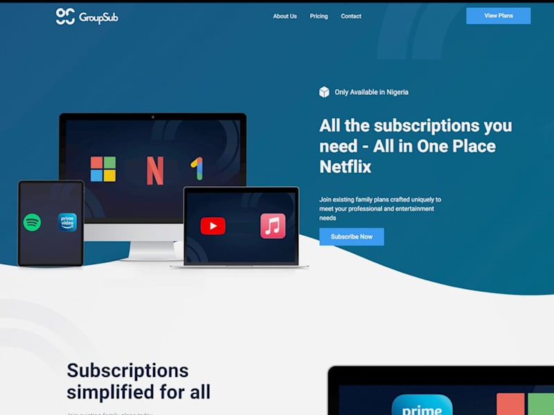 Cover image for Join Group Subscription Plans Today Within Nigeria
