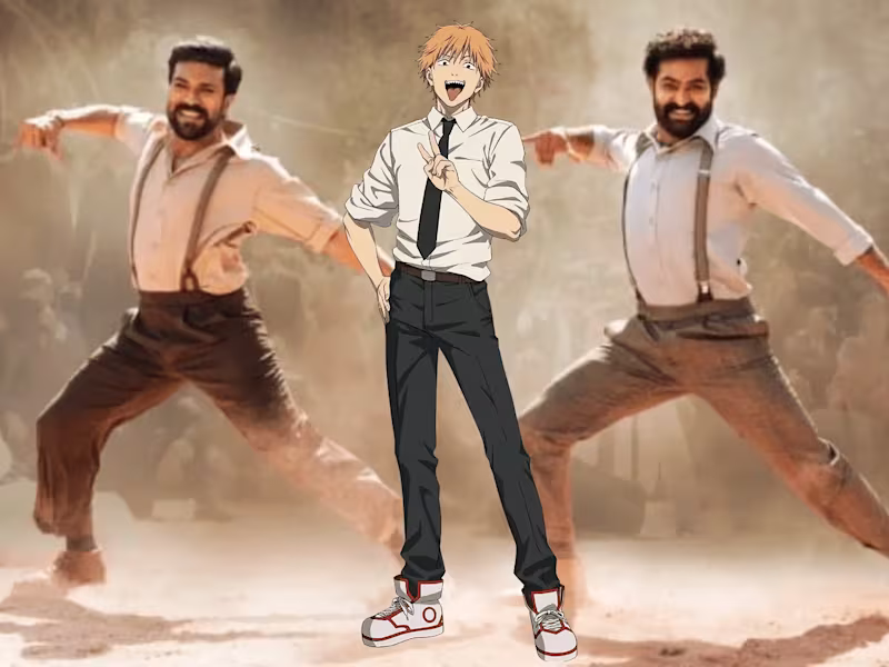 Cover image for Chainsaw Man References Bollywood Movie RRR!