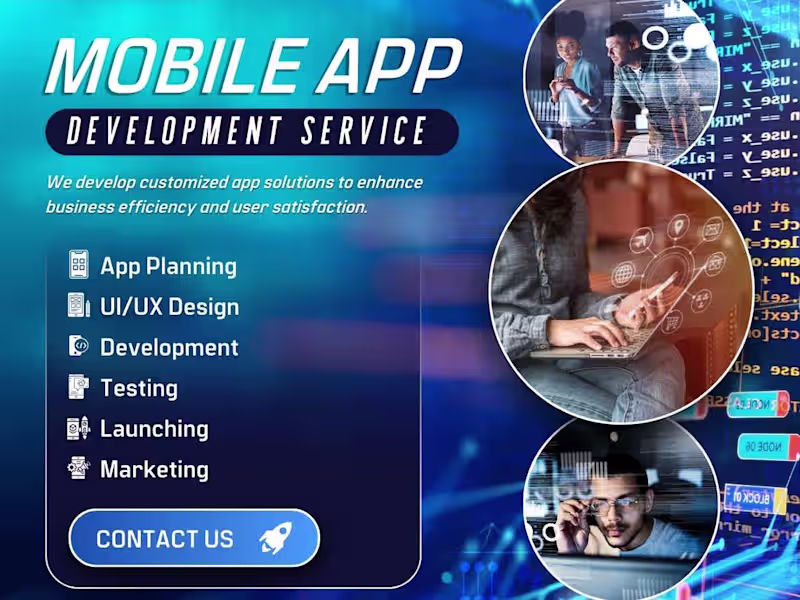 Cover image for Mobile Development : Android, iOS, React Native, Web services