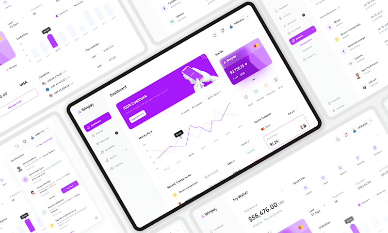Cover image for I will create a wireframe, UX UI figma app design