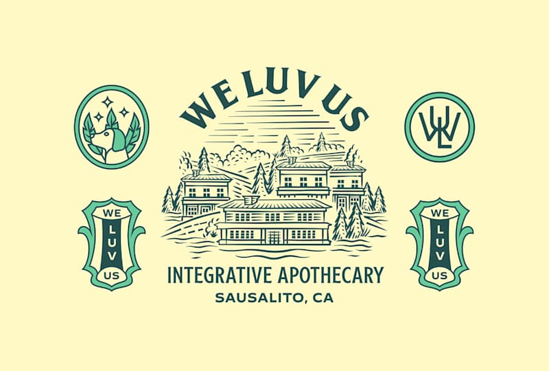 Cover image for We Luv Us – Apothecary: Brand Identity