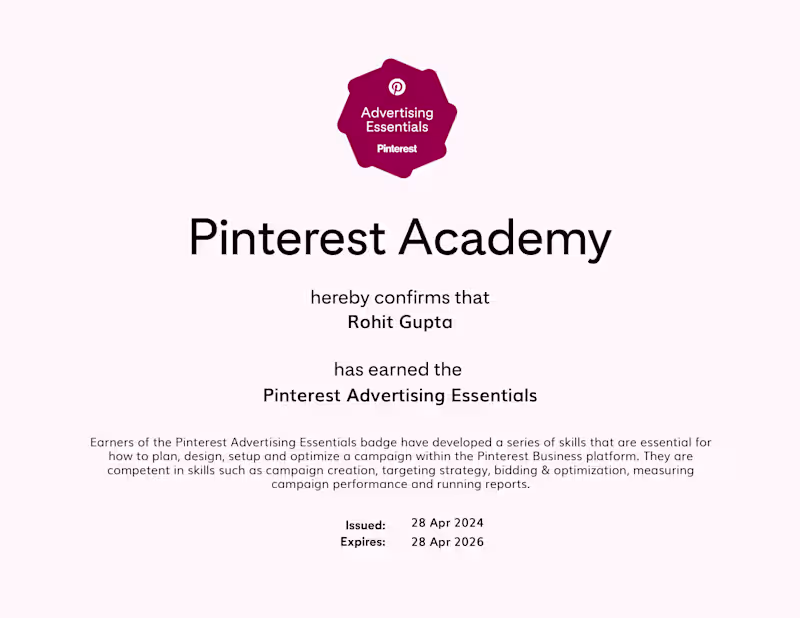 Cover image for My Pinterest Project 