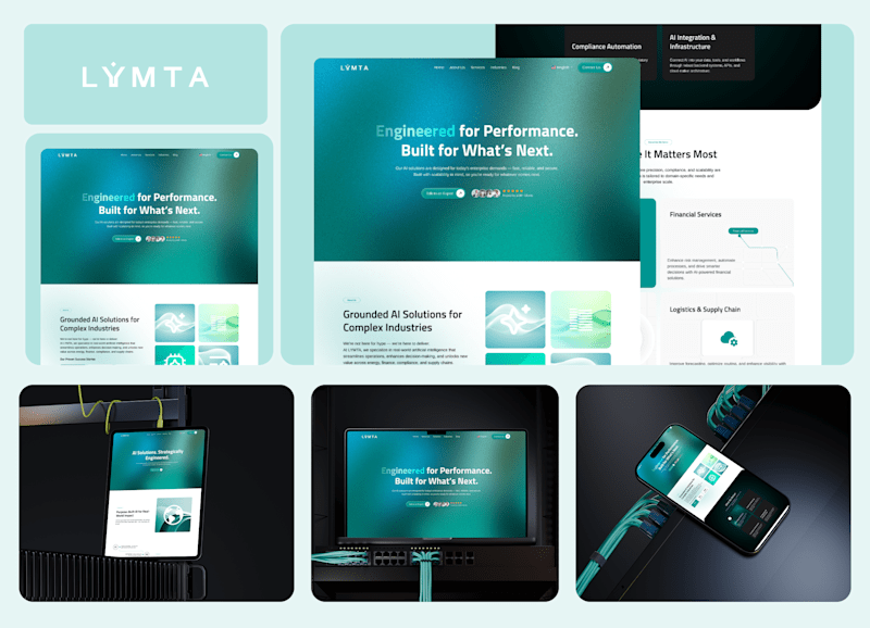 Cover image for Lymta.ai AI Consultancy Website Development
