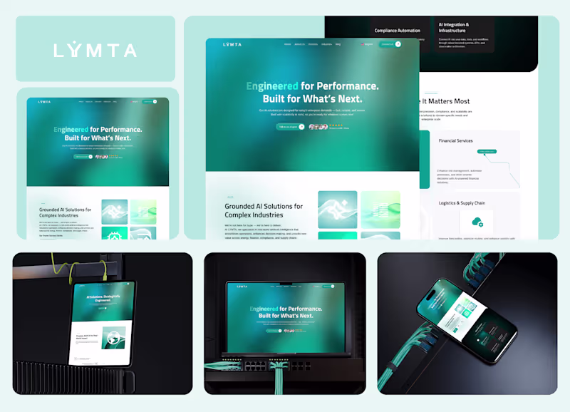 Cover image for Lymta.ai AI Consultancy Website Development