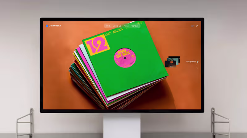 Cover image for Panorama Branding Portfolio Website