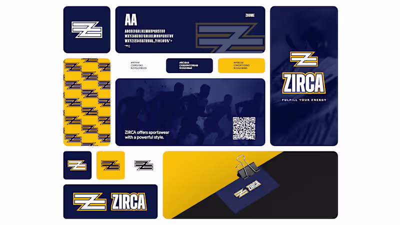 Cover image for Brand Identity - ZIRCA