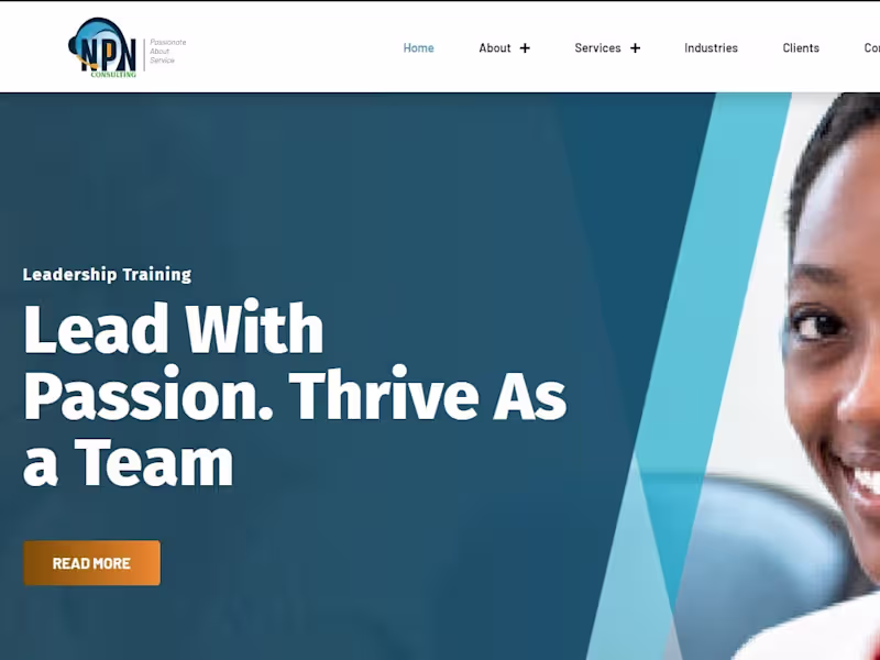 Cover image for NPN Consulting Website Content