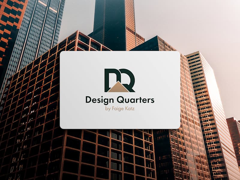 Cover image for Design Quarters by Faige Katz Logo Design by Mazharul Islam Udo…
