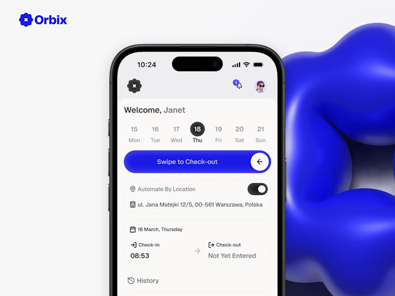 Cover image for Orbix - AI-powered Human Resources App