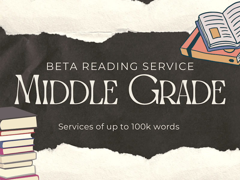 Cover image for Middle Grade beta reading