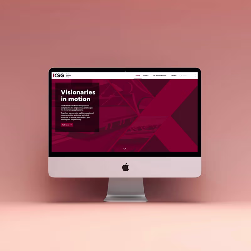 Cover image for Kinetic Solutions Group | Branding & Websites