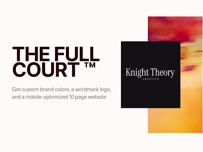 Cover image for The Full Court™️ - Website In A Week Sprint