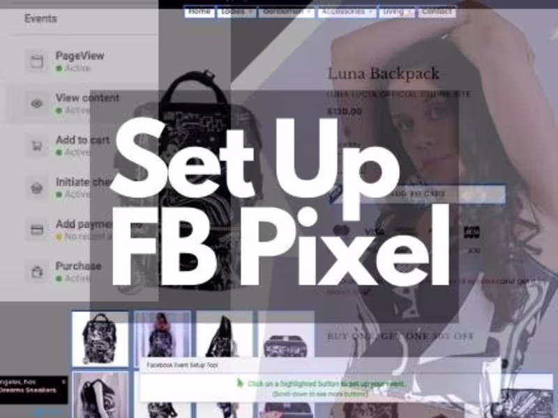 Cover image for Set up your Facebook Pixel