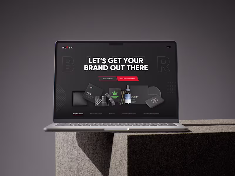 Cover image for Designed a modern, conversion-focused website