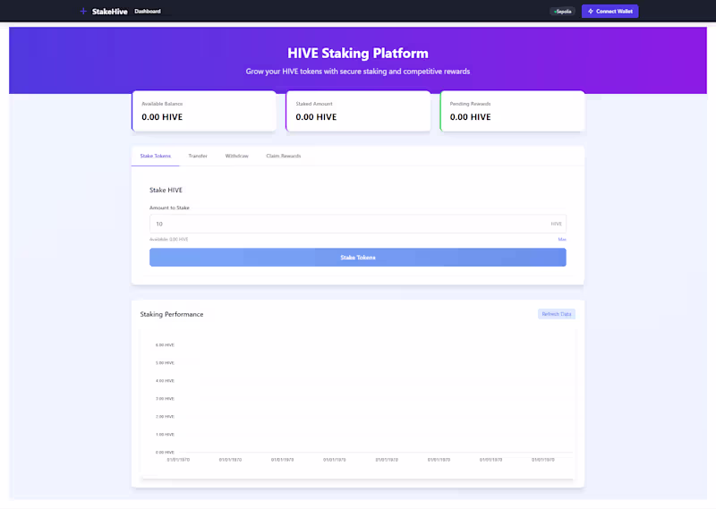 Cover image for StakeHive DeFi Staking Protocol Development
