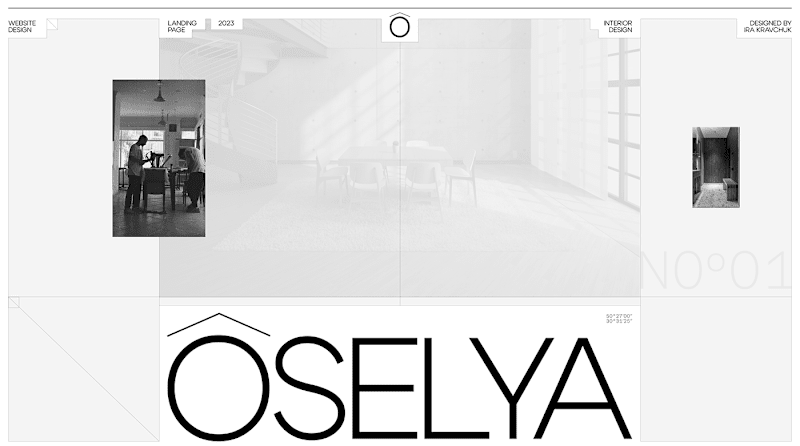 Cover image for OSELYA Interior design studio | Premium website design 