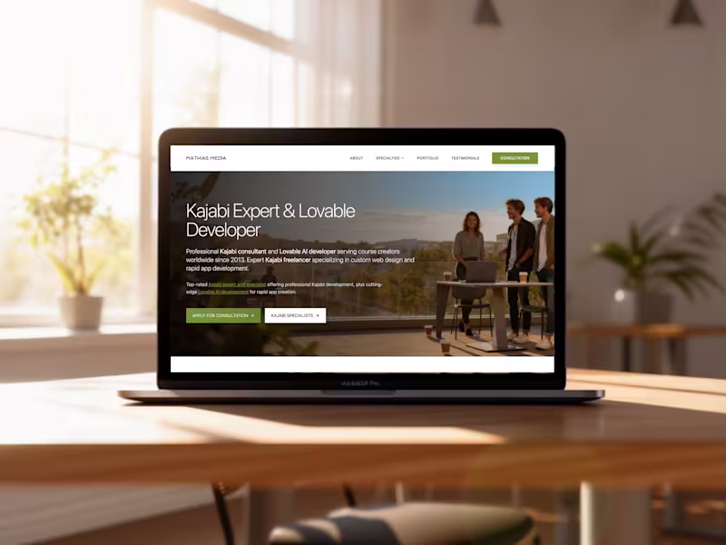 Cover image for Lovable-built site (Lummi hero)