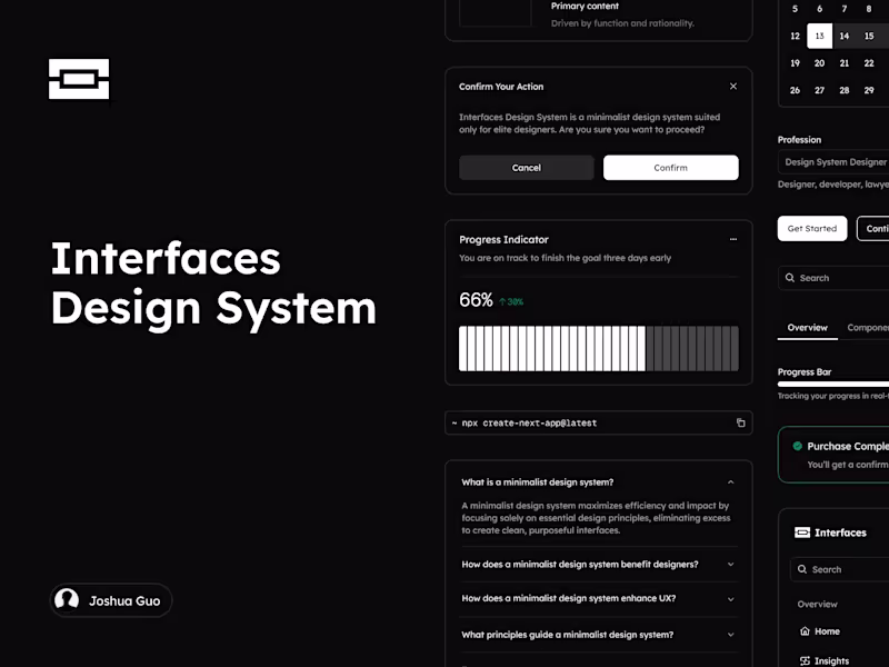 Cover image for Interfaces Design System