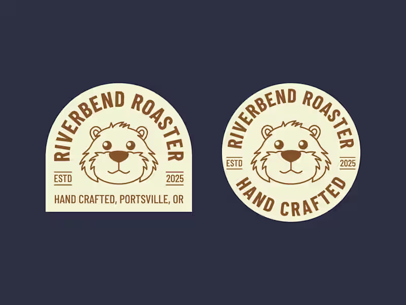 Cover image for Visual Identity Project for Riverbend Roaster