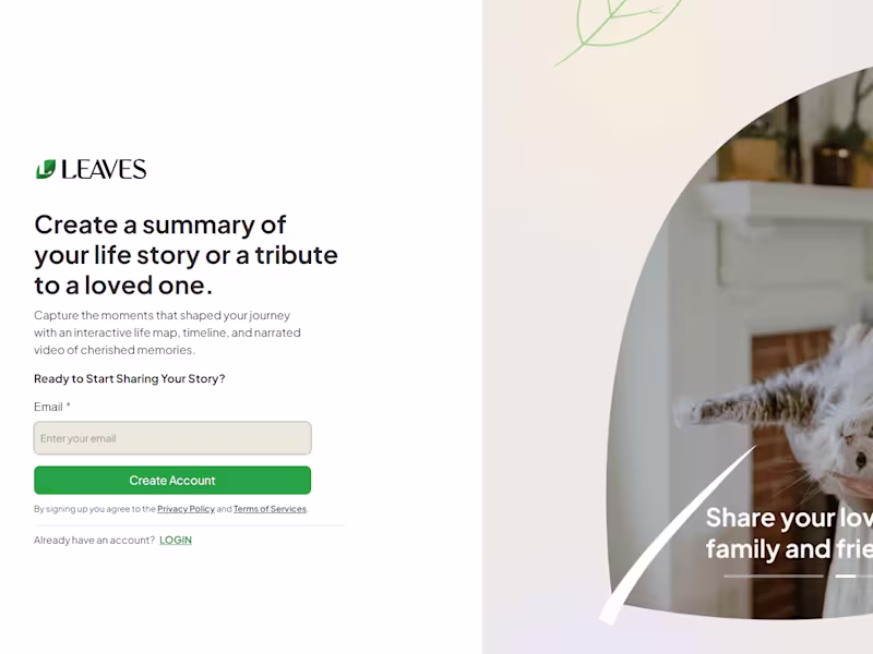 Cover image for Leaves a Timeless Tale