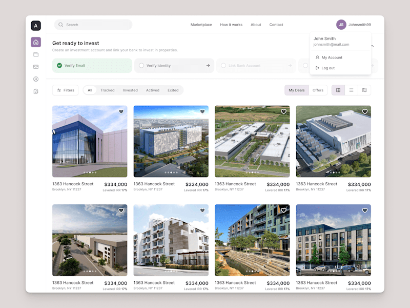 Cover image for Real Estate Web App