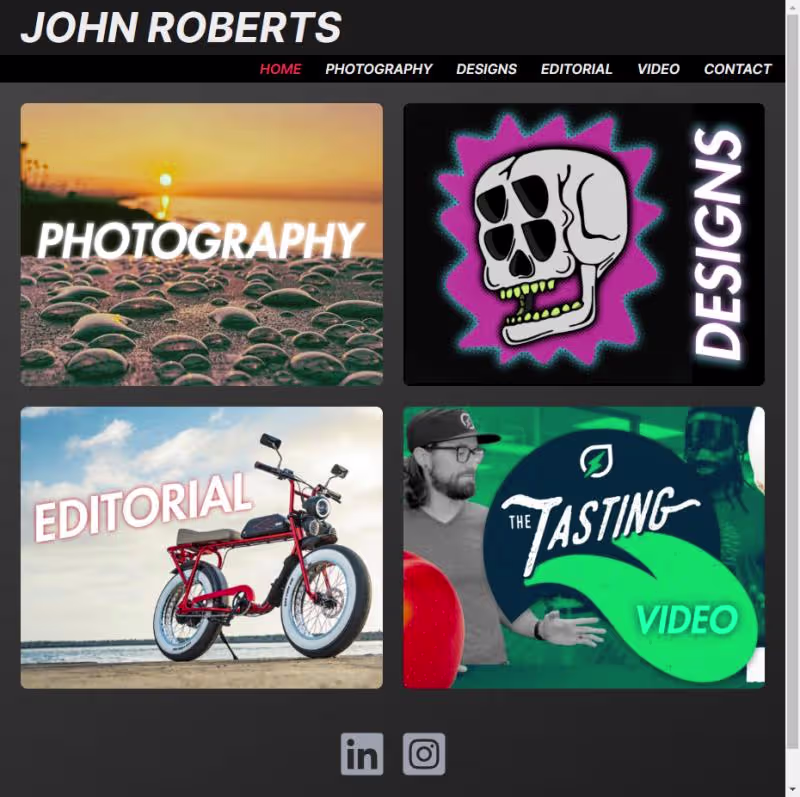 Cover image for Professional Portfolio for a client