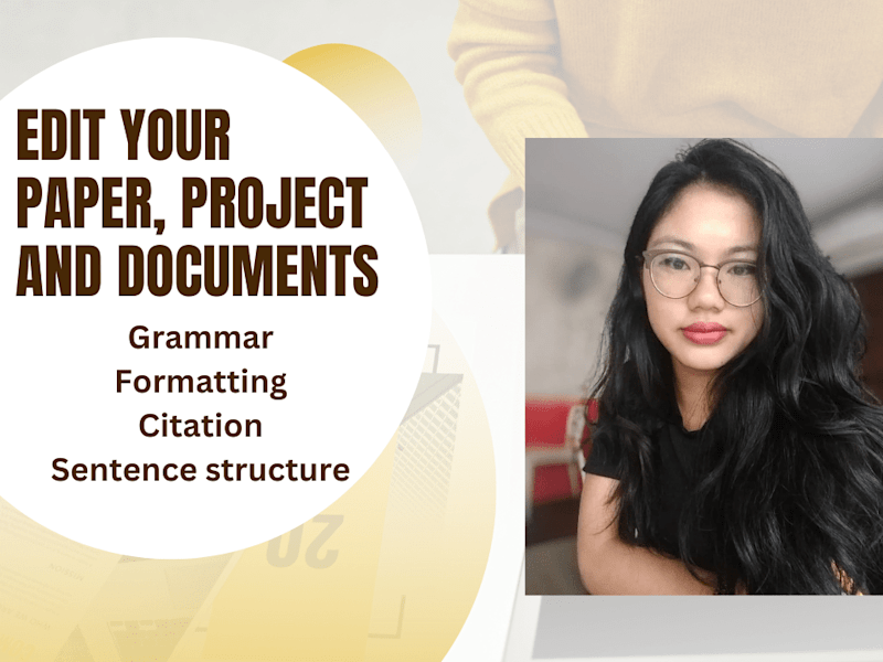 Cover image for Edit your academic papers