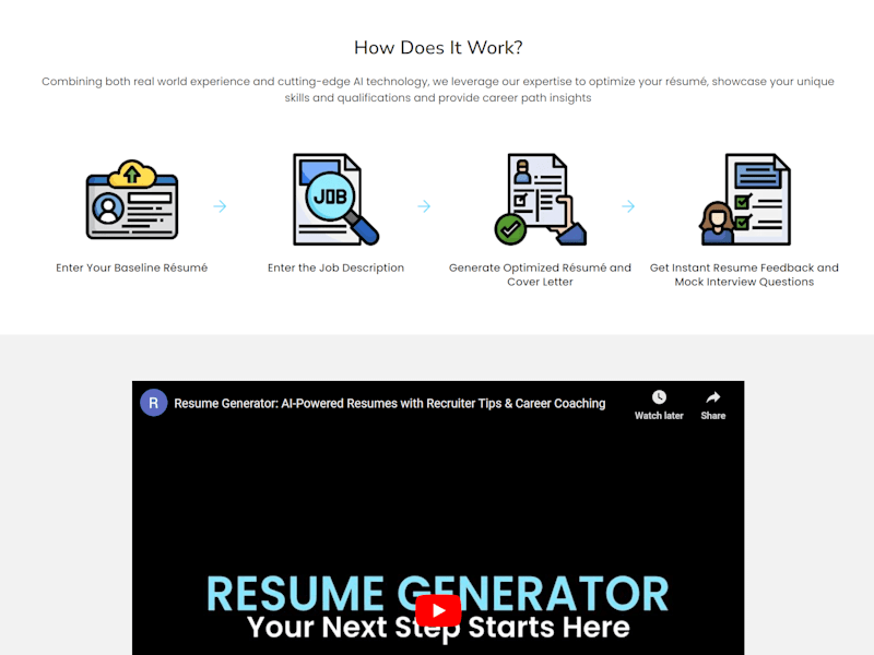 Cover image for AI Resume Generator