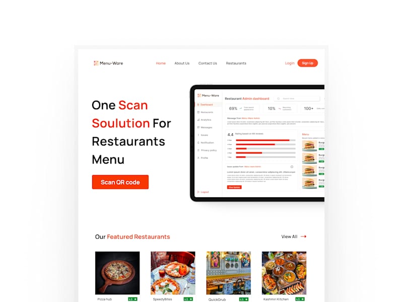 Cover image for Menu-Ware: Smart Cloud Kitchen Management SaaS 🚀
