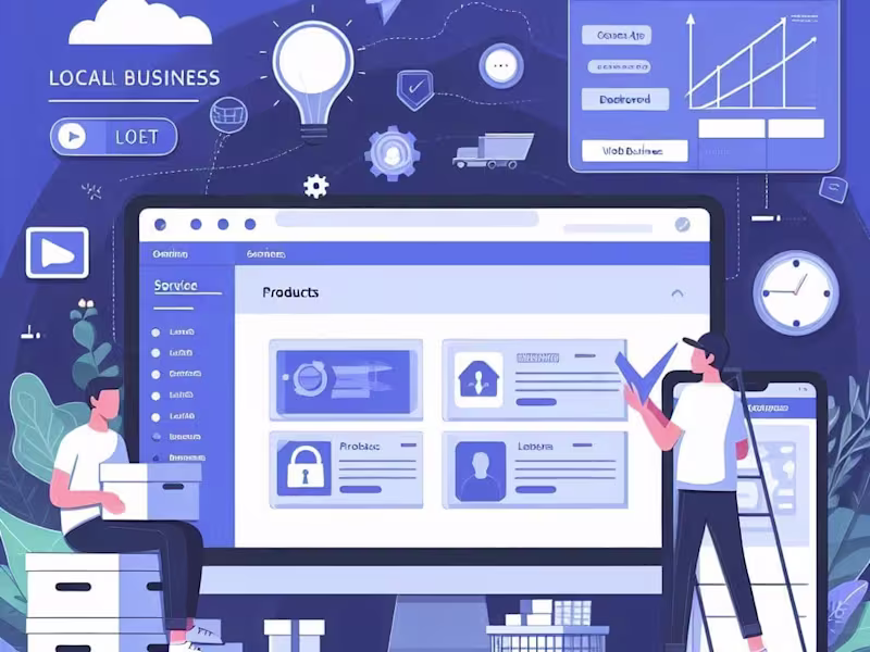 Cover image for Personal business landing page